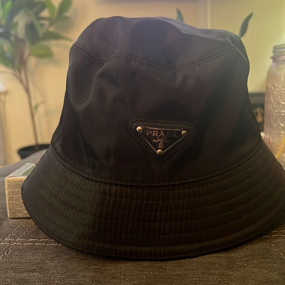 Black Prada Bucket Hat